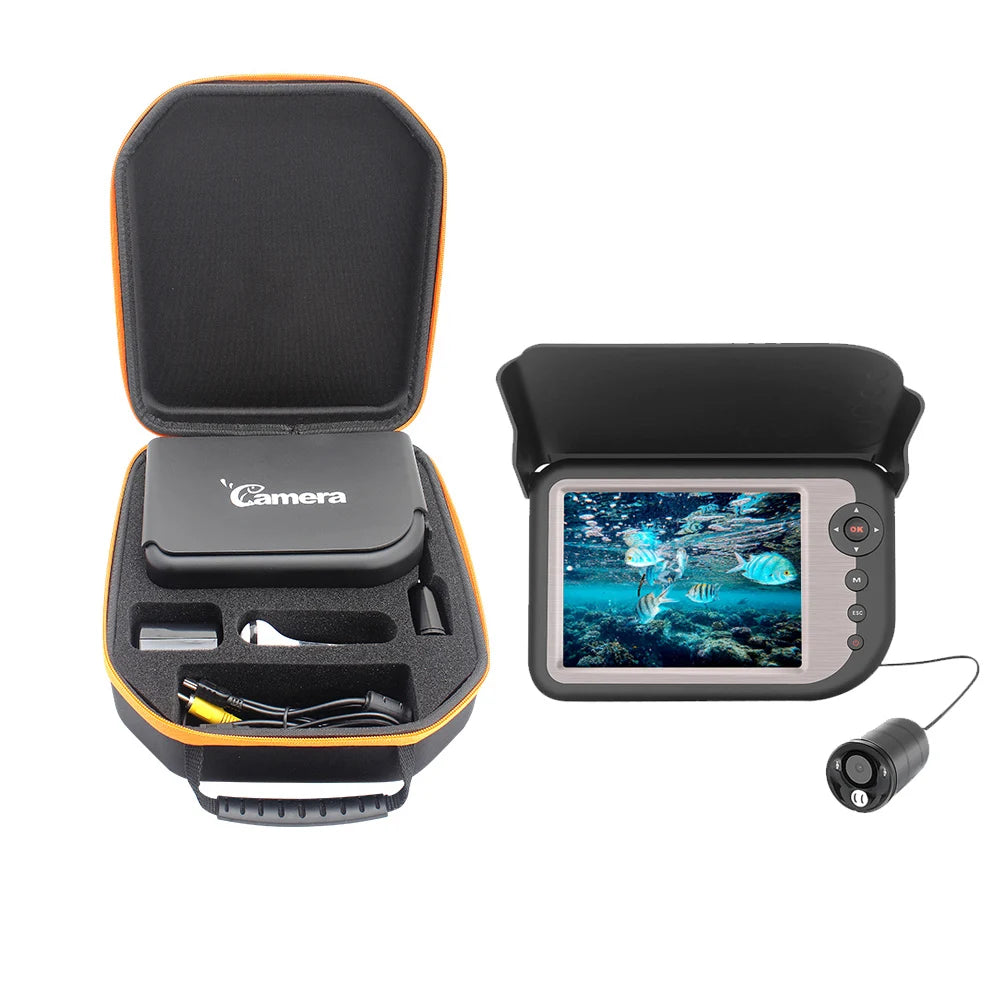 HR-5025D Custom Printed Portable High Quality Durable 25M 5Inch Sea Winter Ice Fishing Underwater Camera Video Recording Fish