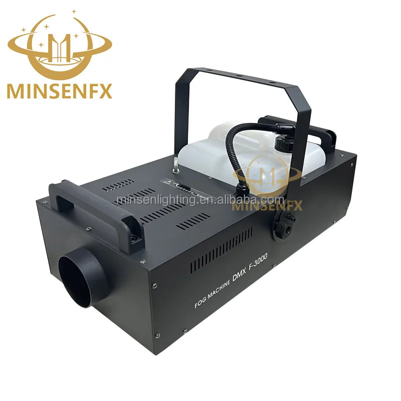 MINSENFX High Quality 3000W Jet Smoke Machine DMX512 Wireless Remote  Fog Machine for DJ Event