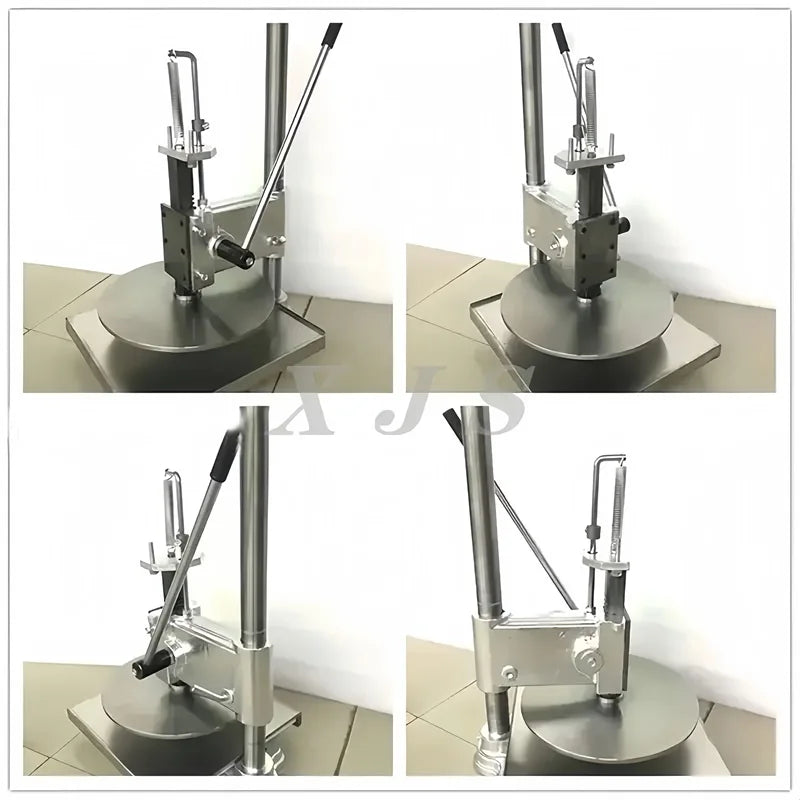 Commercial Hand Pressure Grab Pancake Squeezing Machine Manual Dough Round Press