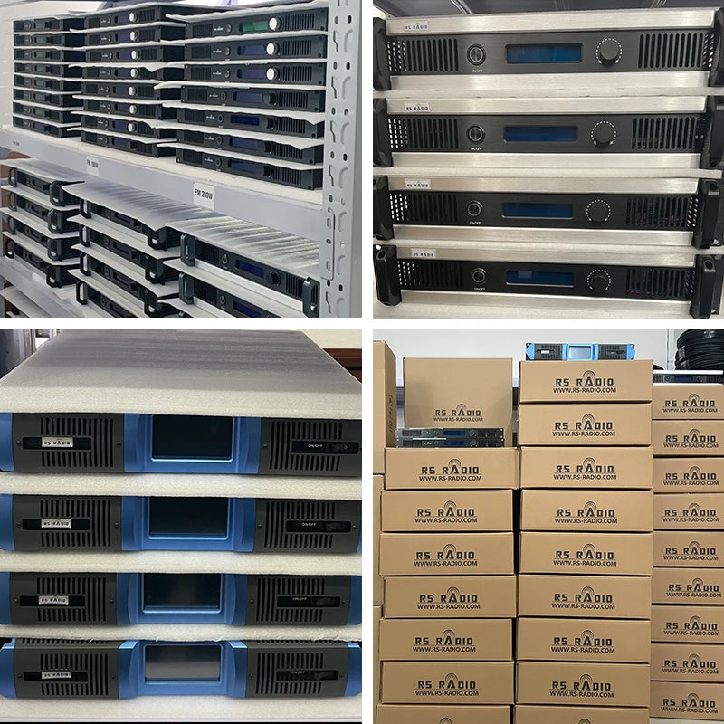 Free Shipping 50W Fm Broadcast Transmitter for Radio Station