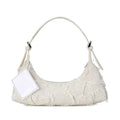 Trendy Patchwork Canvas Underarm Bag Retro Women's Clutch Bag Designer Handbag luxury Shoulder Bags For Women Bolsa de hombro