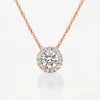 0.5ct IGI Certified Fine Jewelry Starsgem DEF VVS VS CVD HPHT Cut Lab Diamond Pendant 10k 14k 18K Solid Gold Women's Necklace