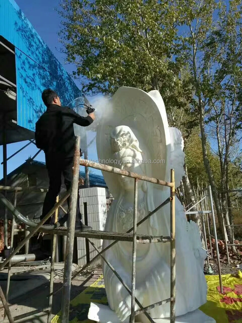 Jiuxu SPUA Wear-resistant Polyurea Sprayer for Sculpture