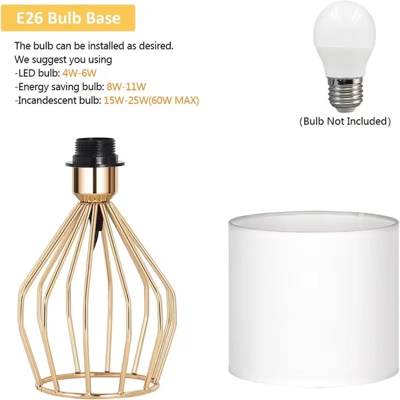 Minimalist Modern Black Table Lamp White Wood Fabric Lampshade Elegant Decorative Night Light for Bedroom Living Room