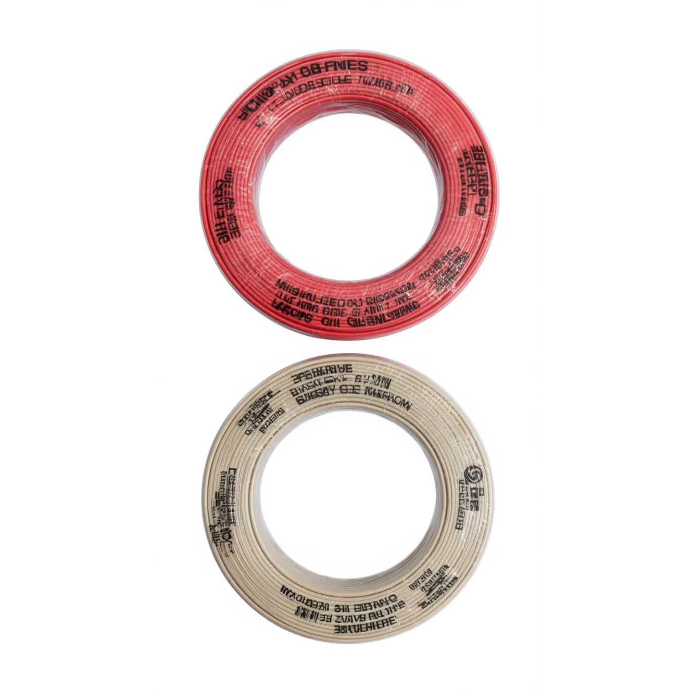 100m Thin Red and Black Plastic Speaker Wire