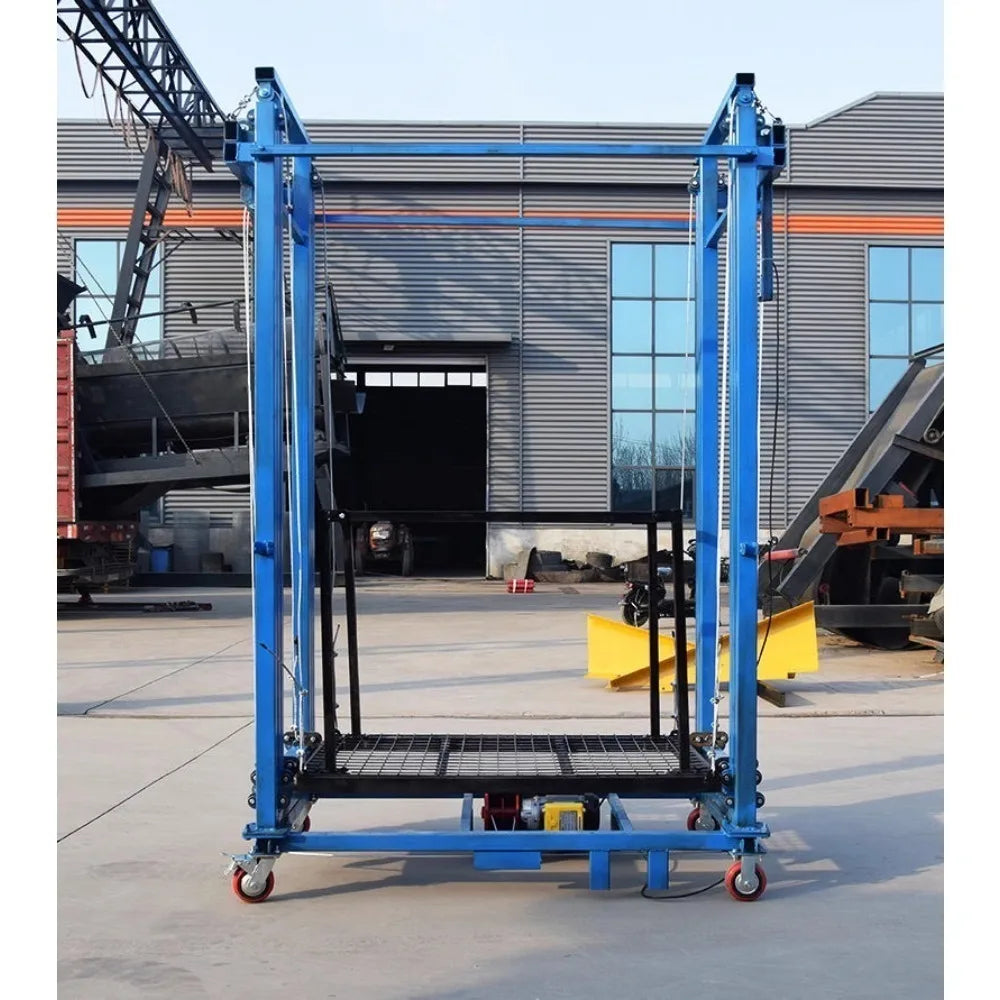 Electric Scaffolding Lift Foldable Mobile Remote Control Hydraulic Lifting Platform