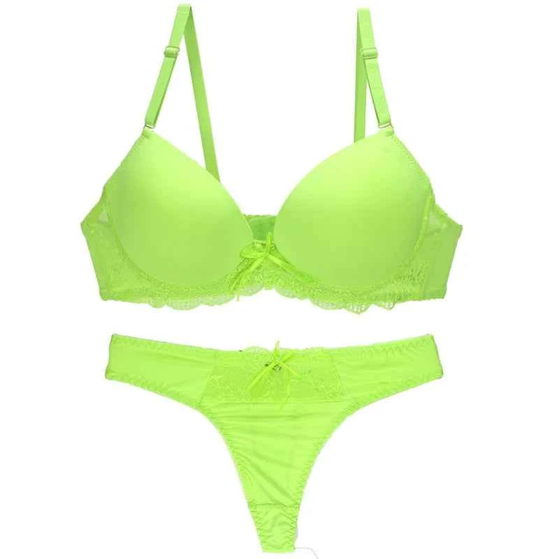 Nouvelle Seamless BCDE Cup Women Underwear Intimates Lace Thongs Lingerie Set Sexy Blue Pink Purple White Bra Panty