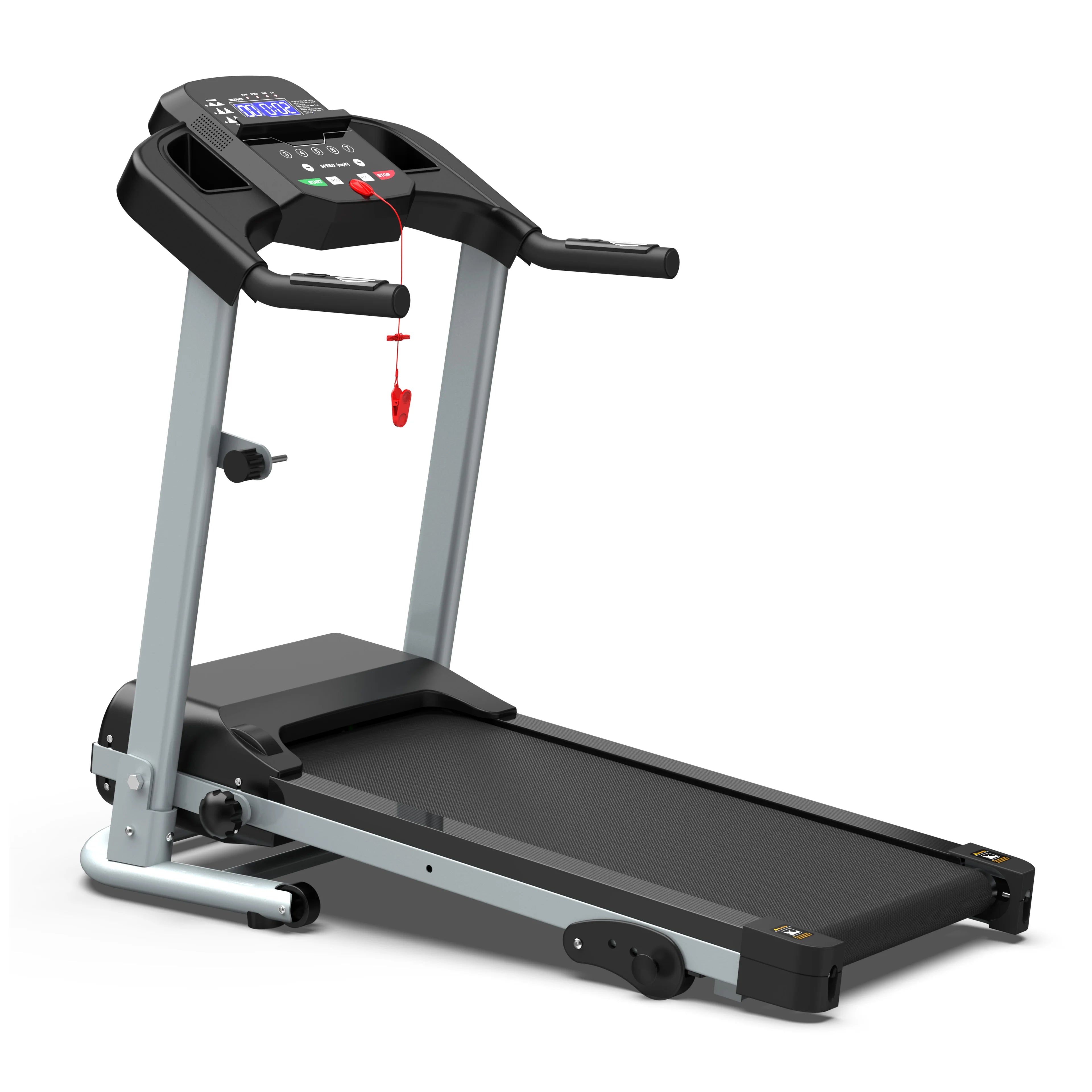 2025 Hot USA Oversea Warehouse Dropshipping Easy Move 1-12 Programs Folding Portable Fashion Electric Treadmill 12km/h