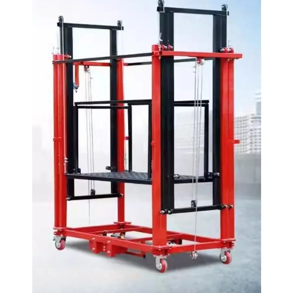 Electric Scaffolding Lift Foldable Mobile Remote Control Hydraulic Lifting Platform