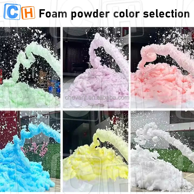 CH-1000 Party Pool Foam Cannon Jet Foam Machine for Kids Swimming Pool Party