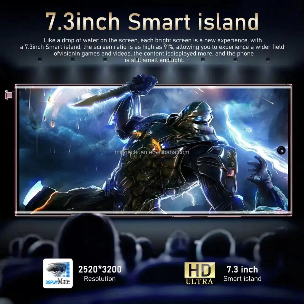 2024 Original Android 13 S24 ultra Phone Smartphone 16+1TB Mobile Phone Cell Gaming Phone 4G&5G 7.3 Inches Smartphone