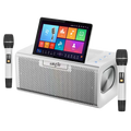 2025 Professional Android All-in-One Home Theater Player Touch Screen Karaoke System with Sound & Song Jukebox for Indoor Use