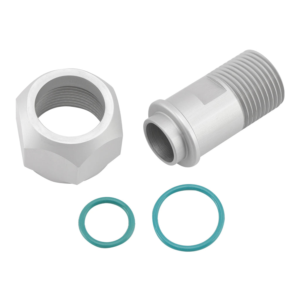 A/C Adapter Fitting #12 (3/4) Female to #10 (5/8) Male Drier Accumulator Hose