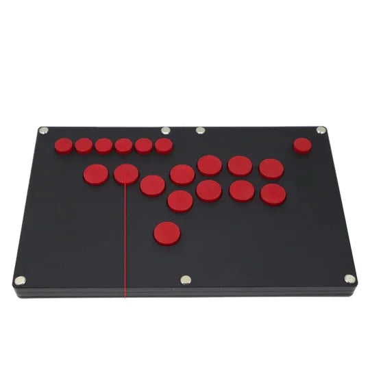 Controller Control and Red Buttons Juegos Hitbox Diy Kit Pc Usb Game Ps2 Ps Arcade Joystick for PS