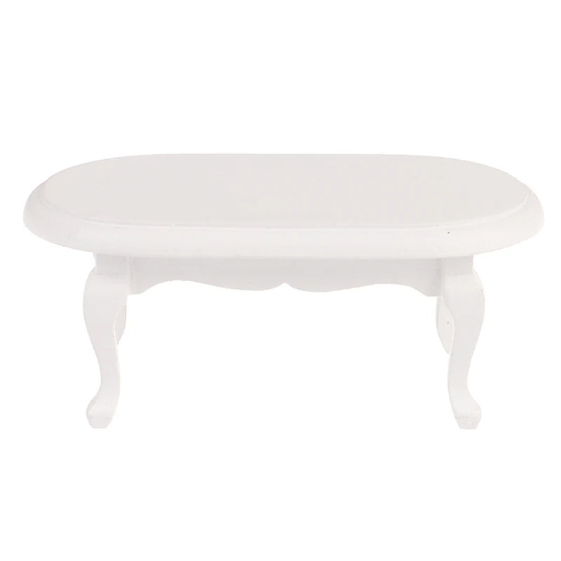 Dollhouse Miniature Furniture  Teatable Coffee Table Doll House Decor Dolls Simulation Home Toy Kid Gift