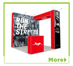 10ft LED Box Light Backlit Pop up Trade Show Display