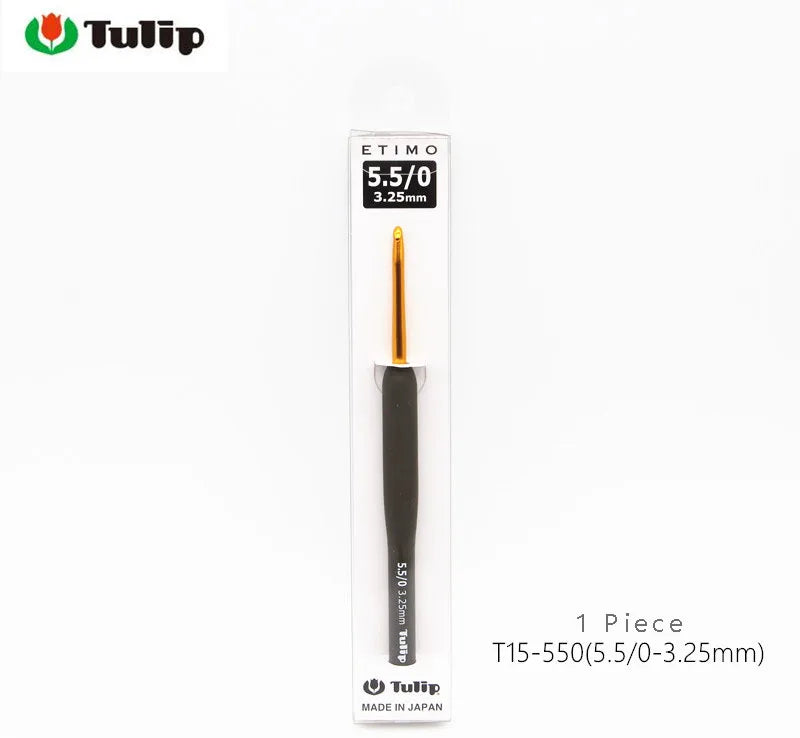 1Piece Tulip Etimo Crochet Hooks Tulip Crochet Needles Knitting Hooks Sweater Yarn Crochet From Japan
