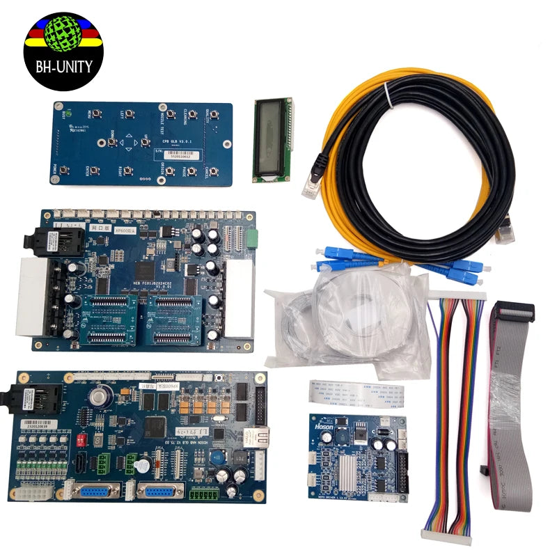Whole Set Hoson Xp600 up Grade Conversion Kit Dx5 Dx7 Convert to Xp 600 Doble Printhead Cabezal for Eco Solvent Printer Upgrade