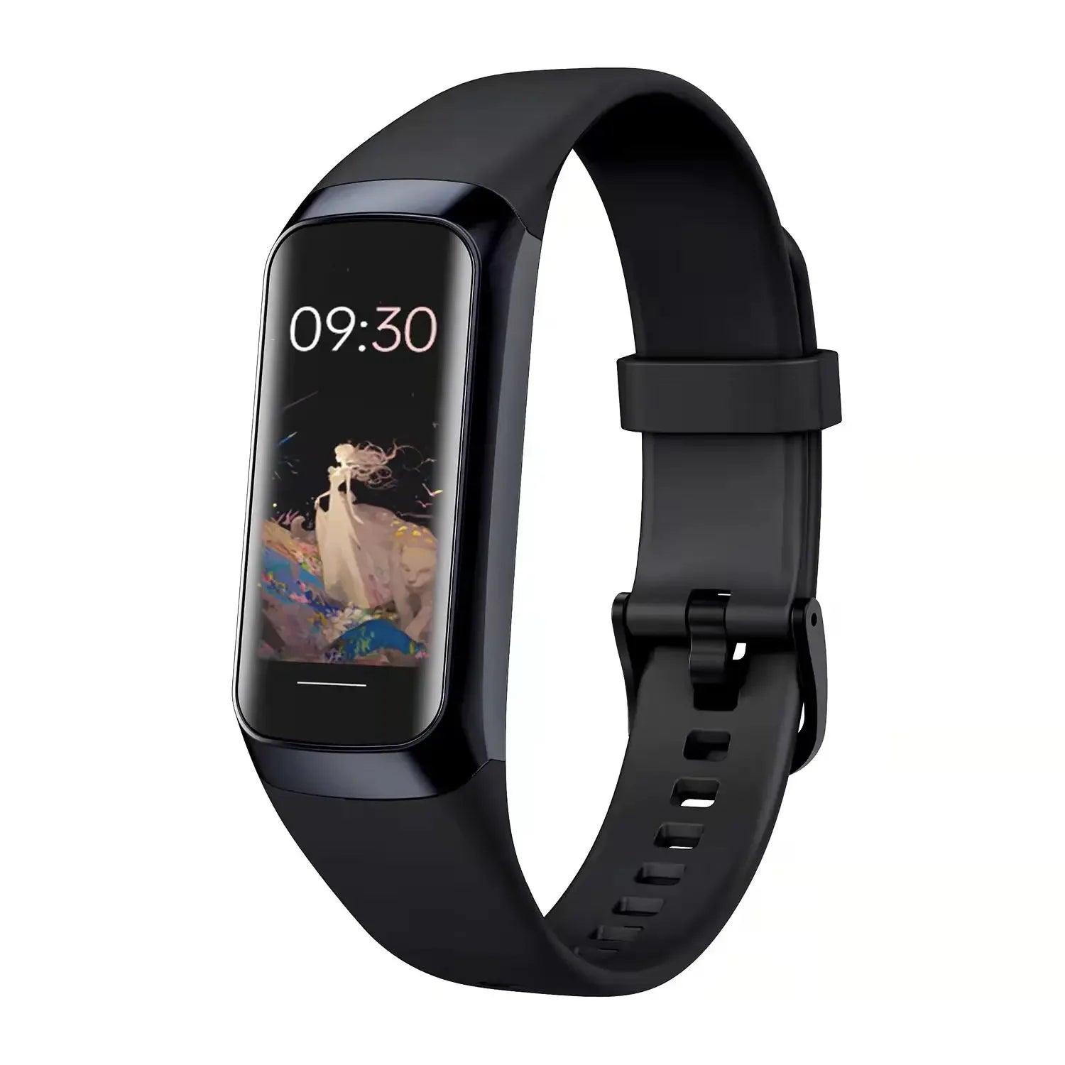 2024 New Arrival C60 SP02 HR BP Sleep Monitoring Smart Band IP67 Amoled Screen Display OEM ODM Bracelet Smart