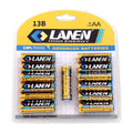 13PCS Card Pack AA R6 Size Carbon Zinc Batteries - Bulk Wholesale with Long Shelf Life/OEM Service