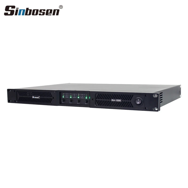 Amplificador De Audio Profecional Clase d 1000W 4 Canales Amplificador De Sonido Profesional Technical