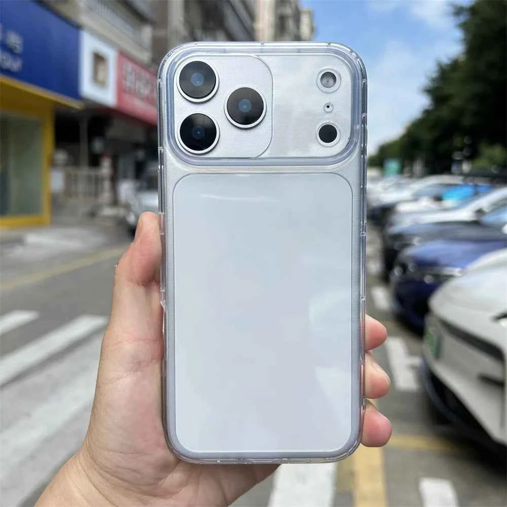 Luminous Neon clear Fluorescent Neon Tpu Silicone Shockproof Phone Cases for iphone 12 13 14 15 16 17 air Pro Max Plus