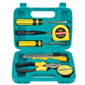 Elegate 7-Piece Tool Box Set HERM.18 for Home Maintenance, Plastic Storage Case with Latch Closure, 402520 cm, Ideal for Worksho