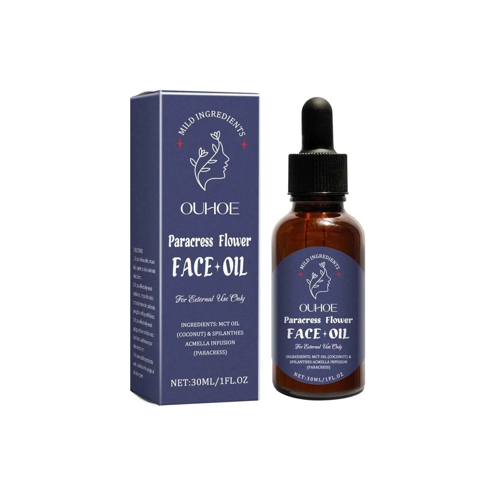OUHOE Daily Facial Care Essence Moisturizing Essential Oil for Lightening Fine Lines Firming & Delicate Brightening Skin