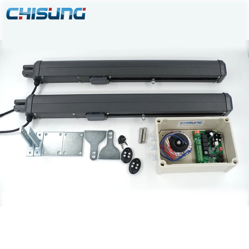 250kg/leaf DC Motor Swing Gate Opener Automatic Gate Motor Operator Support Solar Power