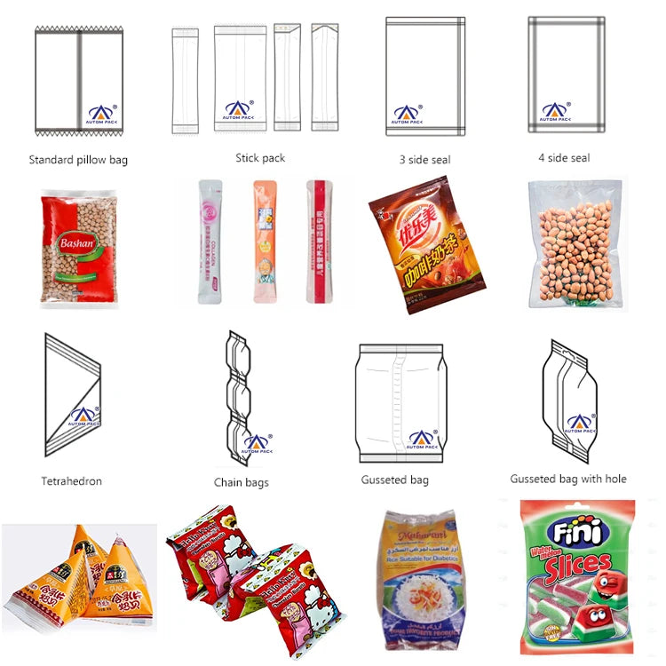 High Accuracy High Speed Mushroom Butterfly Popcorn Pouch Sugar Packing Sugar Pasta Rice Granules Packing Machine Price