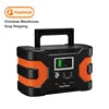 US EU Warehouse Free Shipping 200W Pure Sine Wave Inverter Solar Panel Compatible Portable Power Station for Outdoor Camping