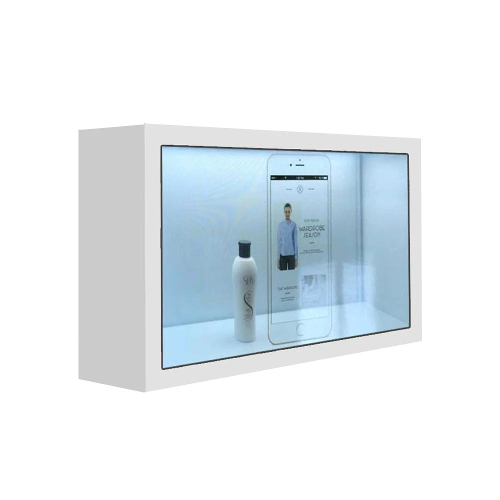 VISIGN Hot-pick UHD 3d Box Hologram Effect Multi Sizes 8 Inch to 98 Inch Capacitive Touch LCD Transparent Box with AI Software