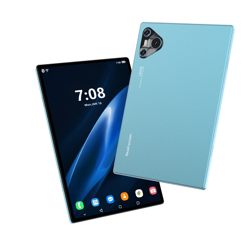 10.1 Inch Dual Camera Tablet PC Large IPS Capacitive Touch Screen 12GB 512GB Android USB 5G WiFi MTK Processor for Entertainment