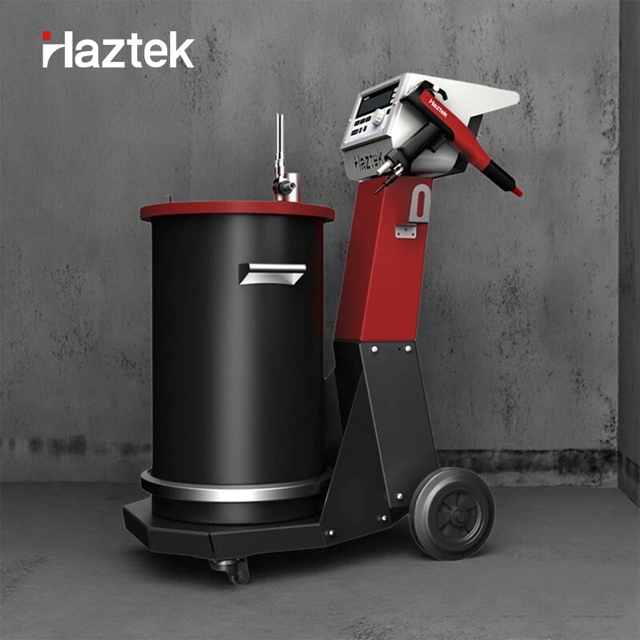 Haztek Plasma Spraying Machine Aluminum Profile Small Powder Coating Gun Powder Coat Gun