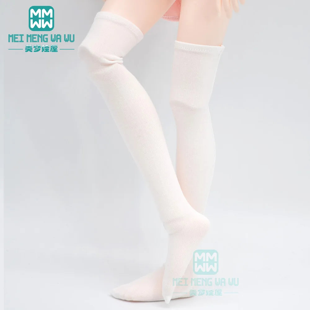 BJD Accessories for 1/3 BJD SD DD Doll Fashion Striped Socks, Reticulated Stockings, Lace Stockings