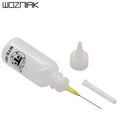 50ml Needle Tip Plastic Rosin Bottle Cleaning Liquid Flux Alcohol Oil Dispenser Plastic Hand Bottle Cleaner DIY Repair