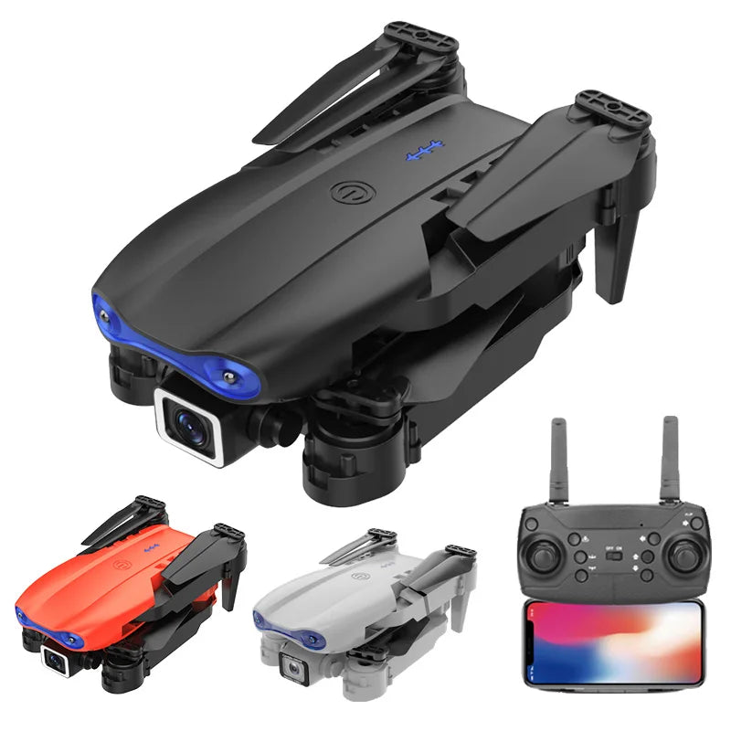 K3 Drones WiFi FPV Foldable Height Keeps Drones with 4K HD Dual Camera Transmission Foldable Follow Me Quadcopter Toy
