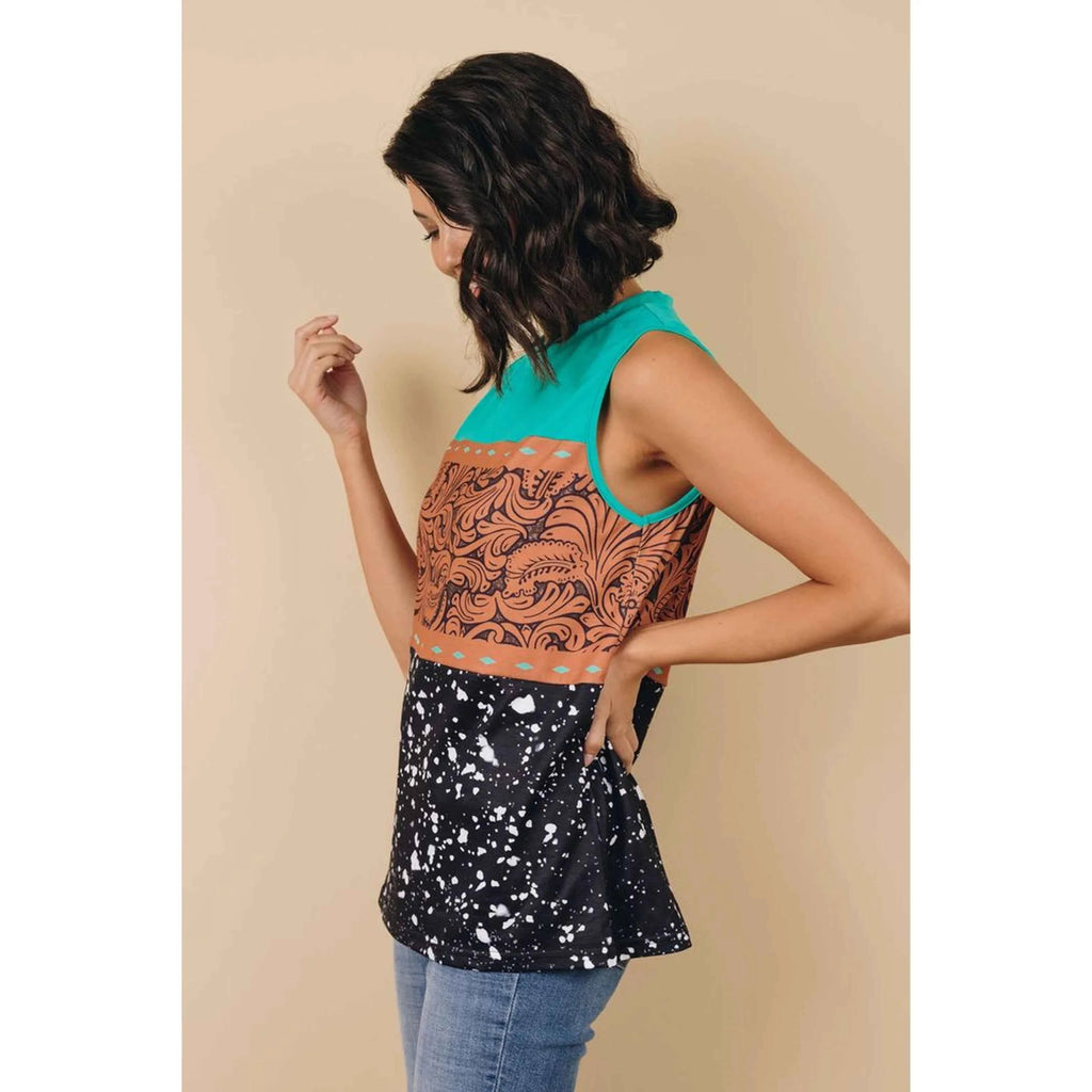 TD King Women's Printed Tank Tops Is Me Collection