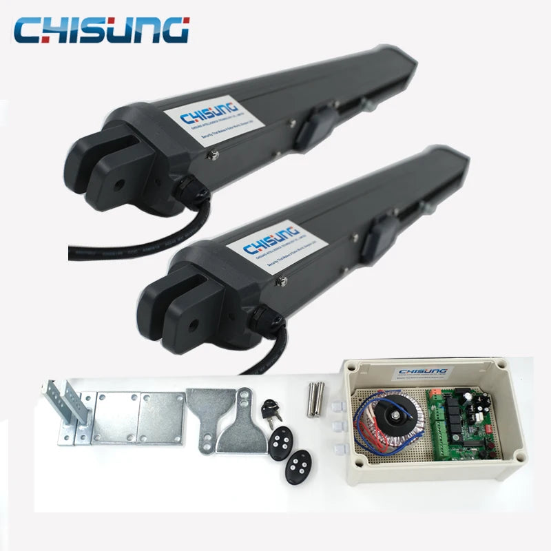 250kg/leaf DC Motor Swing Gate Opener Automatic Gate Motor Operator Support Solar Power