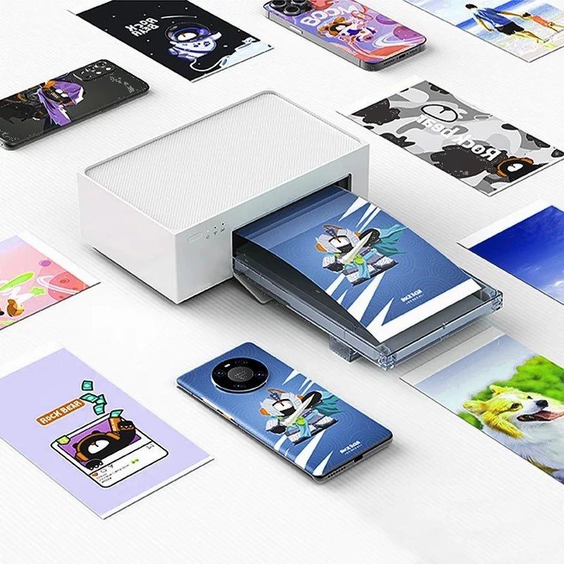 New Desk Printer for Mobile Phone Case, DIY Machine, Back Sticker Printer