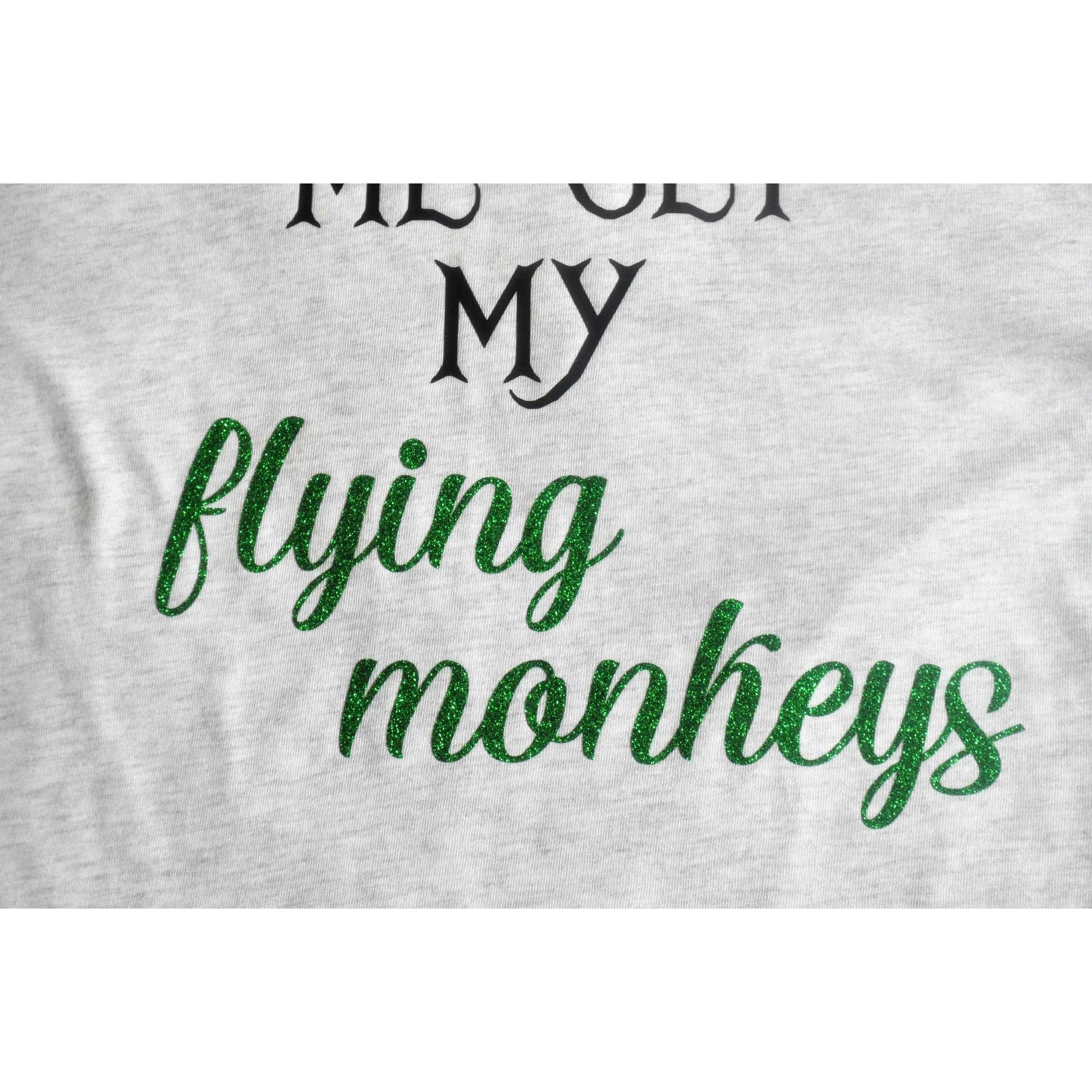 TD Men's Raglan Shirts Don't Make Me Get My Flying Monkeys