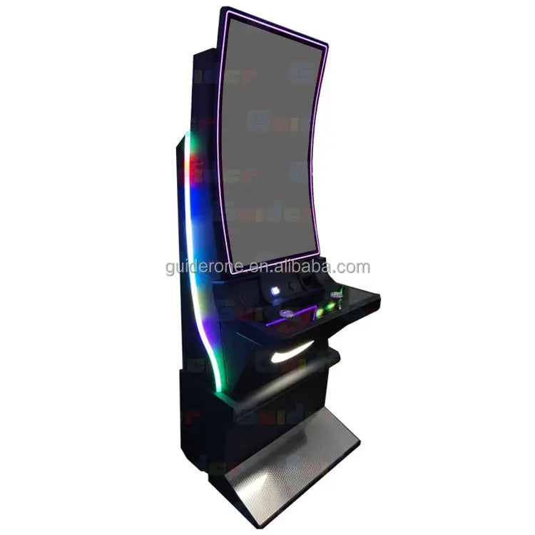 Promotion 43" Vertical/Curved LED Upright Cabinet Machine Cabinet Game Board Kit Lightning Game