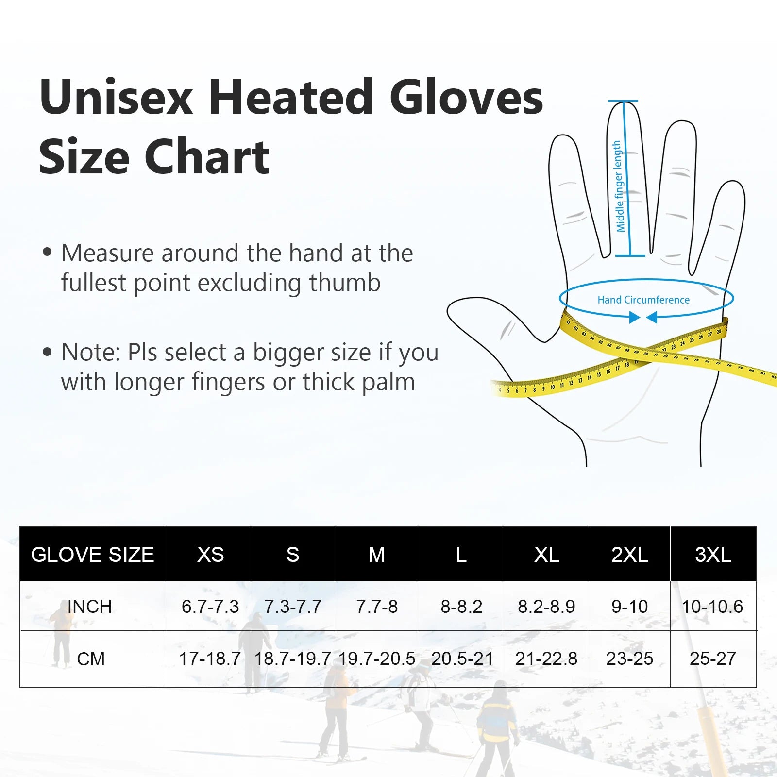 SAVIOR Poland Oversea Location Heated Waterproof Winter Gloves Outdoor Sports Snowboarding & Motorcycle Racing Warm Gloves
