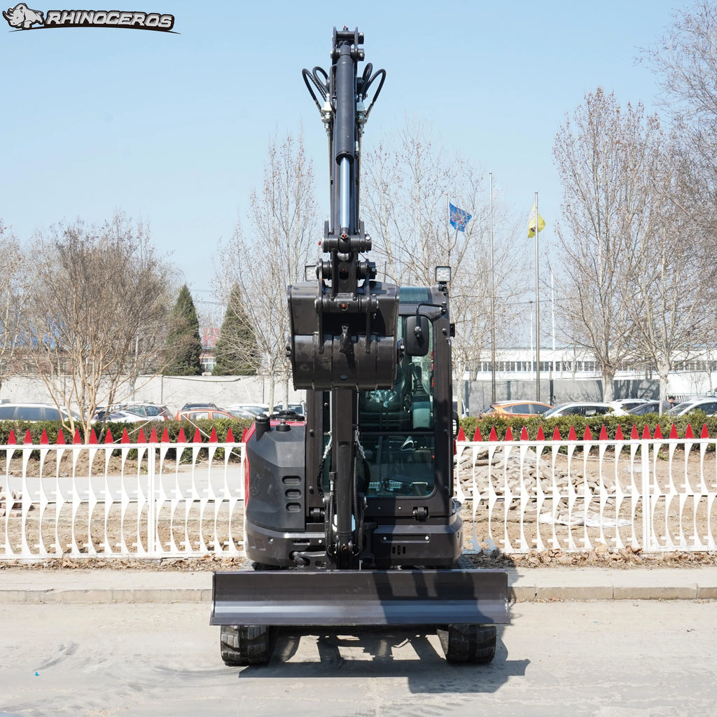 Rhinoceros XN35PRO Zero Tail Crawler Mini Excavator 3.5 Ton Tracked Digger Compact Construction Machine
