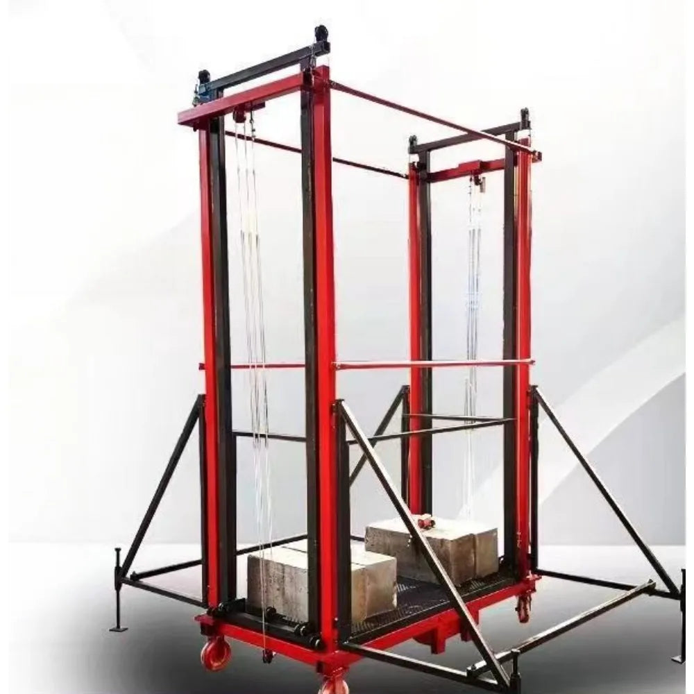 Electric Scaffolding Lift Foldable Mobile Remote Control Hydraulic Lifting Platform