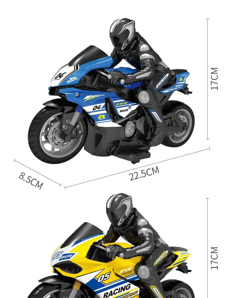 RC Motorcycles 1:6 1:10 Electric Motor RC Cars High Speed 4CH Remote Control Racing Motorcycle Drift Car Kids Xmas Festival Gift