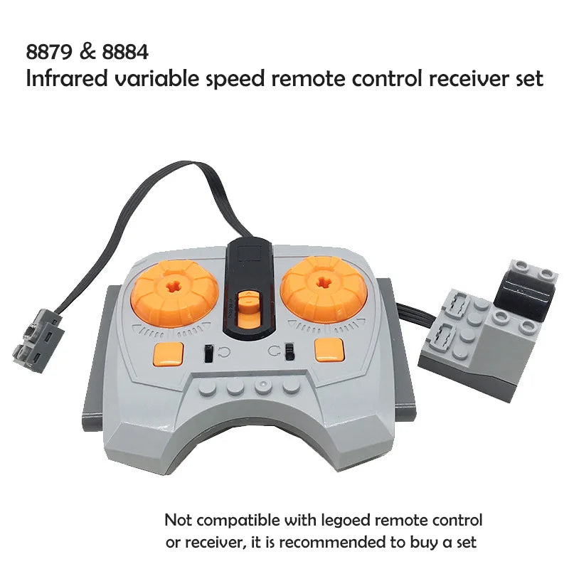 Power Functions Technical Parts Building Blocks Moc Motor PF Model Technik Servo RC Car Train Construction Bricks 8882 8883 4 5