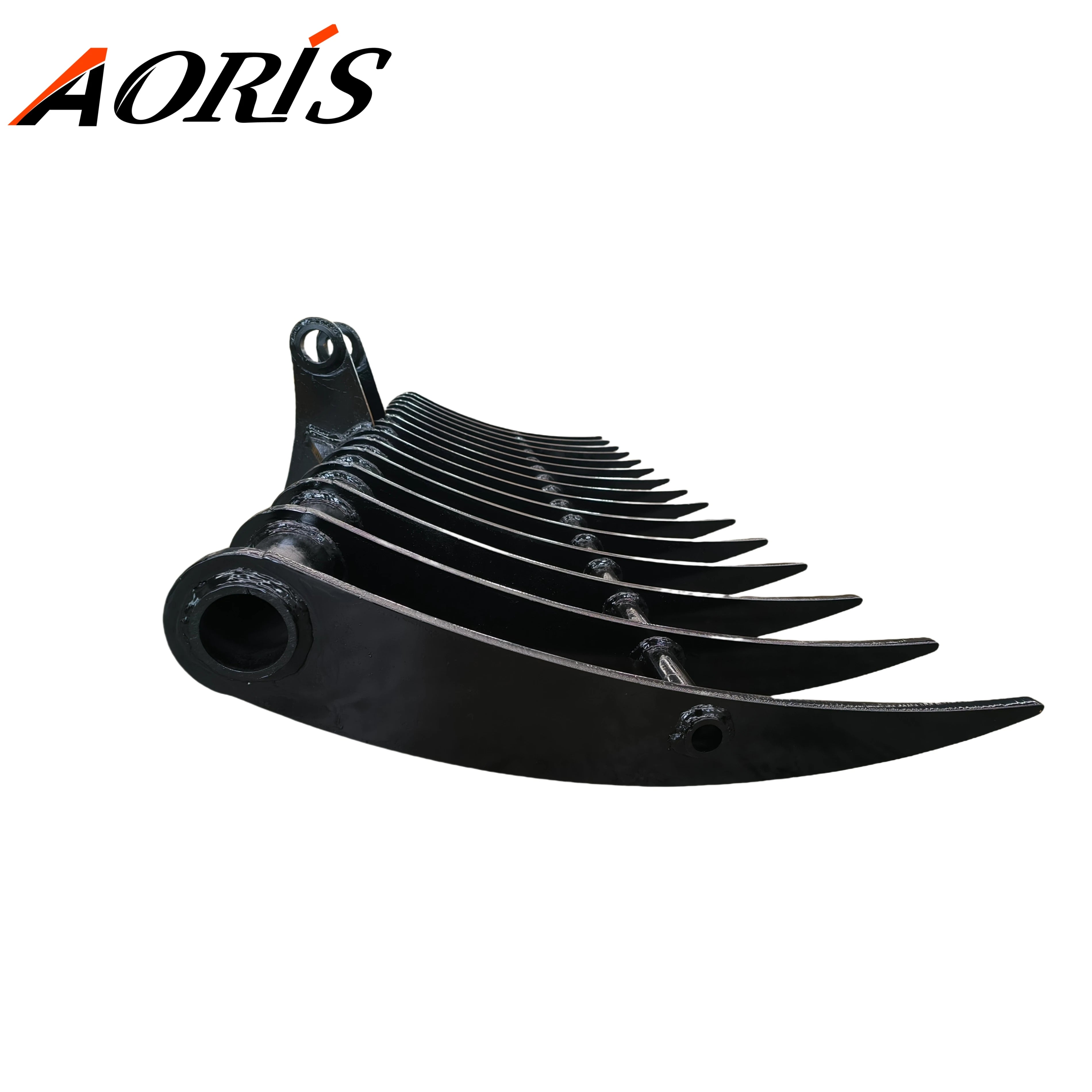 Hot Selling Mini Excavator Attachments Root Rake and Grass Rake for 0.8 Ton 1 Ton 1.2 Ton Excavators