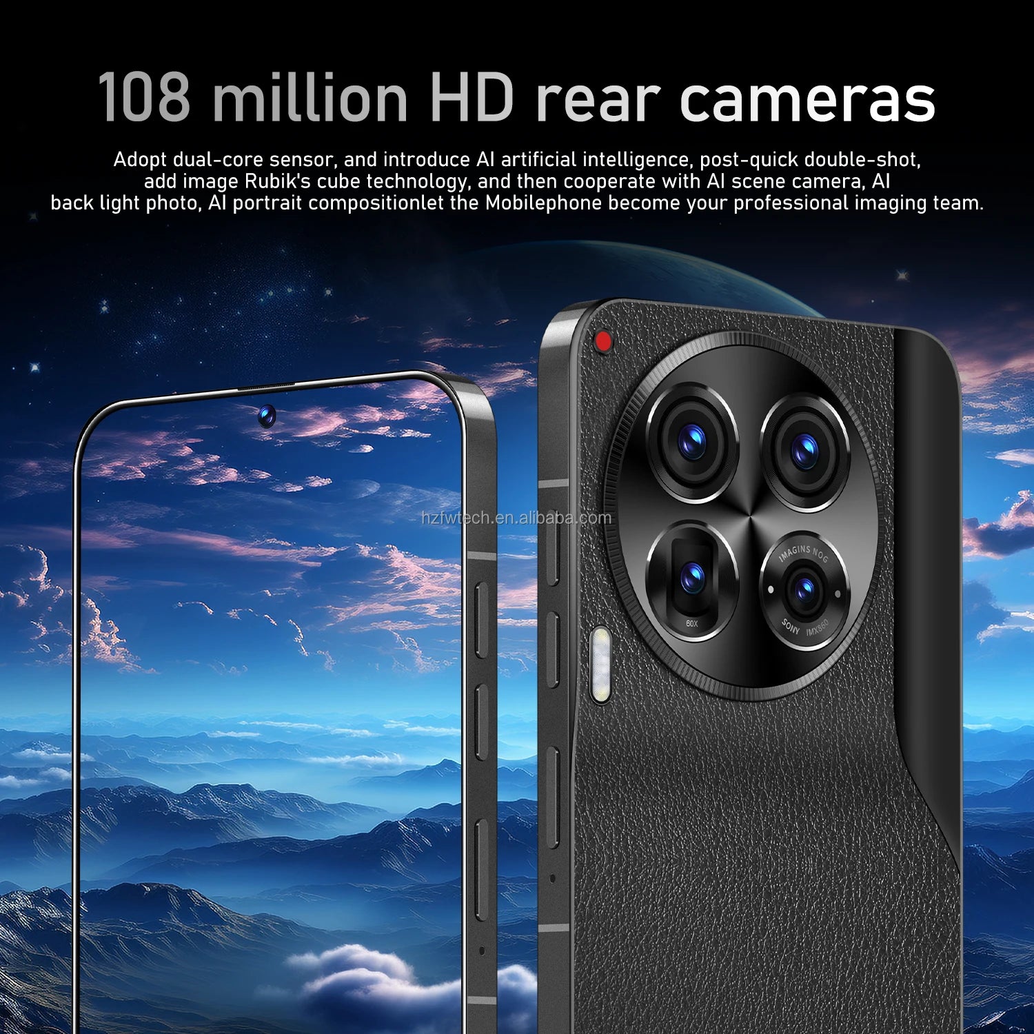 Camon 30 5G Gaming Smartphone Android 13 6.8" OLED 90Hz Display 6000mAh Battery Quad-Core MTK Dimensity C30 Pro Mobile Phones
