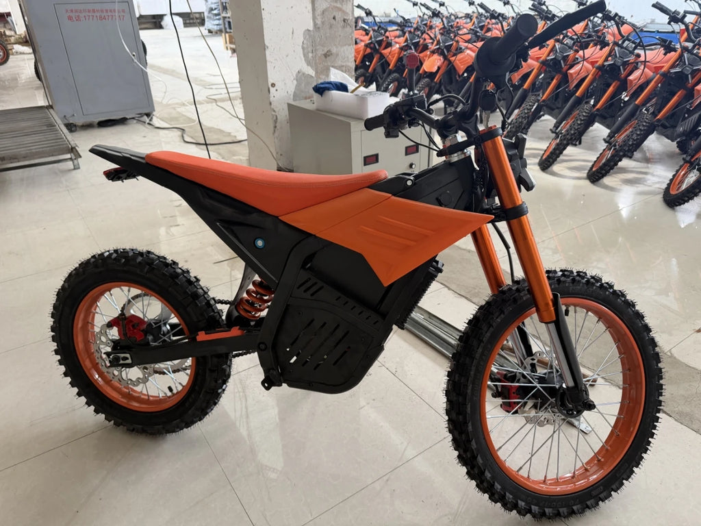 4500W Brushless Electric Motor High Power Adventure Riding for Adults on Off-Road Motorcycles Featuring Lithium Battery